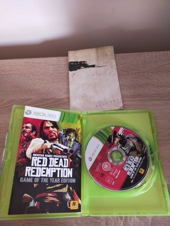 Red Dead Redemption + mapa Xbox 360