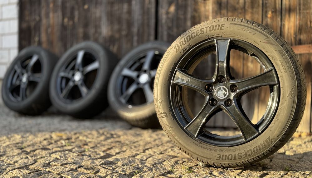 Alufelgi 5x112 Skoda 17 Octavia A5 A7 Superb Kodiaq Karoq Yeti czarne