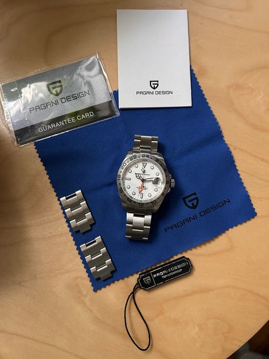 Relógio GMT Automático Pagani Design