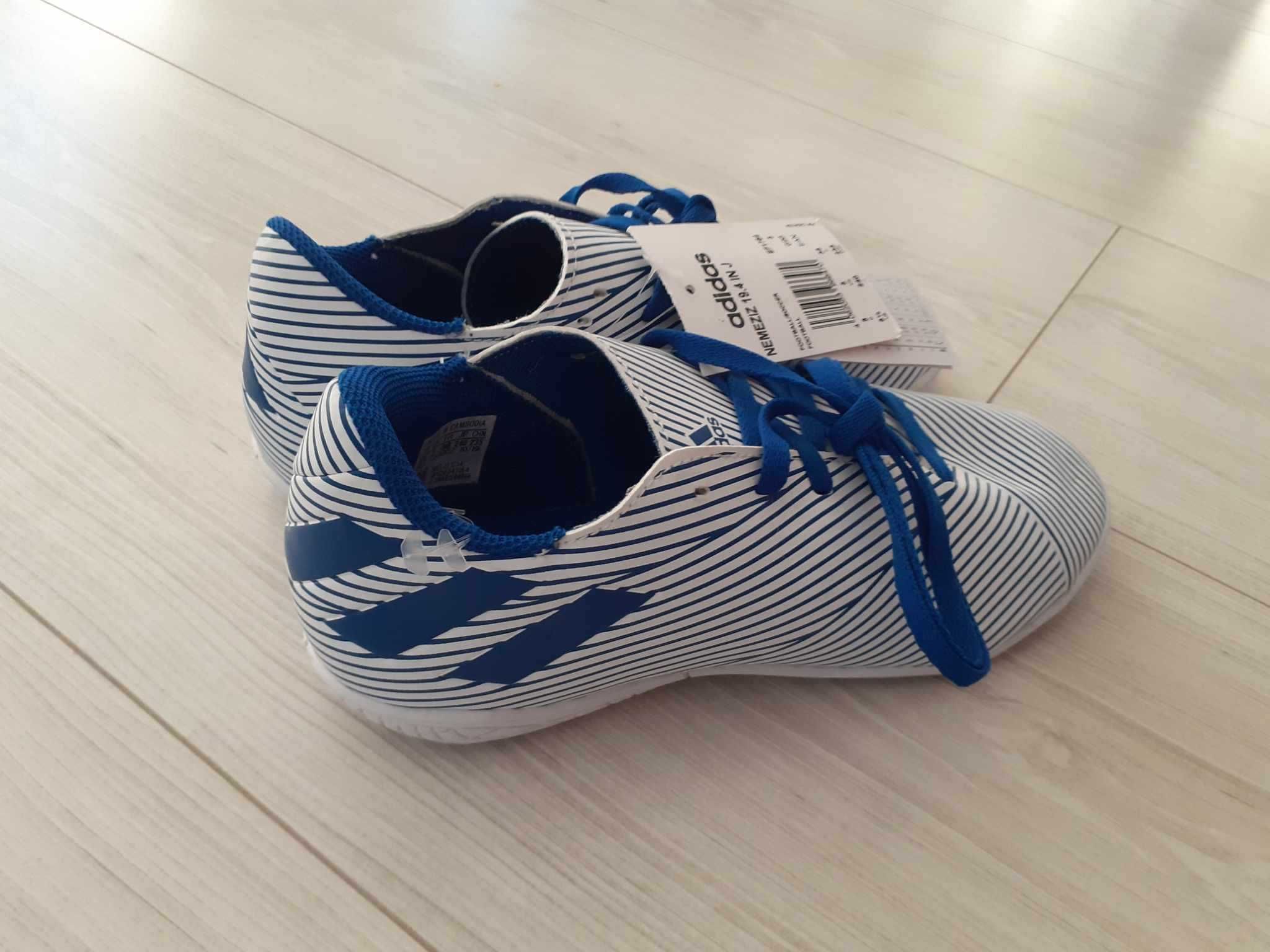 Buty piłkarskie halowe adidas Nemeziz 19.4 IN JR r. 38