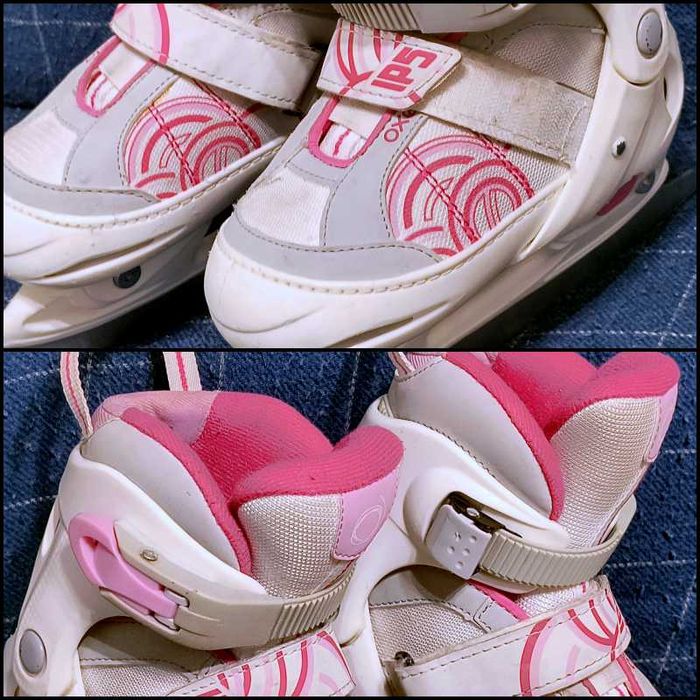 OXELO łyżwy dziecięce regulowane rozmiar 32-35