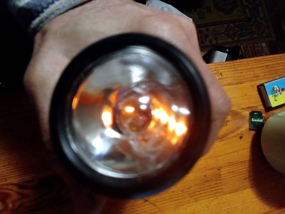 Фонарик ручной динамический , жук , жучок.