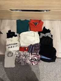 Paczka ubran nr 2 xs S abercrombie zara tommy hilfiger h&m new look