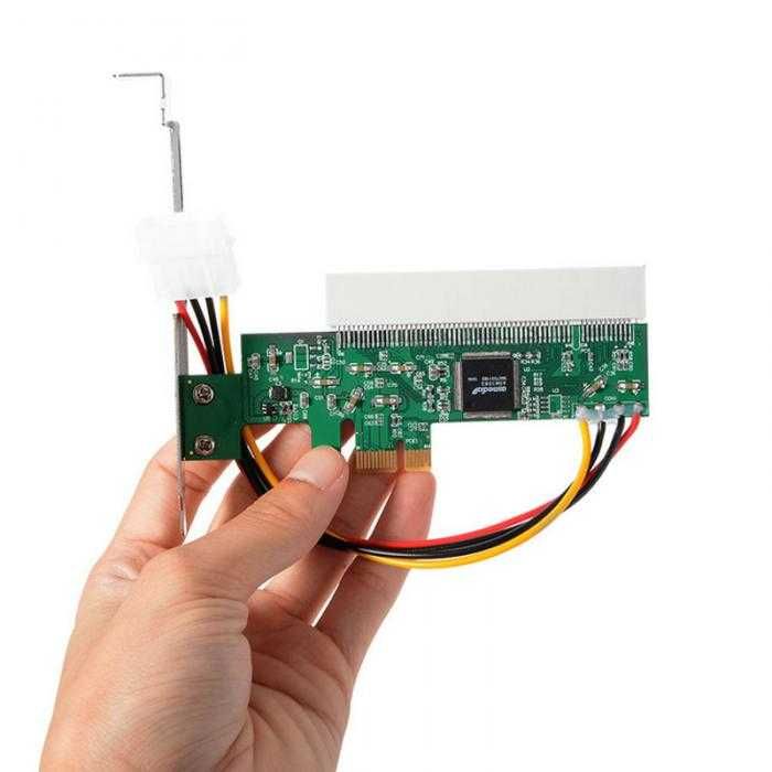 Конвертер адаптер PCI-e x1 и M.2 NGFF в PCI и Dual PCI, chip ASM1083