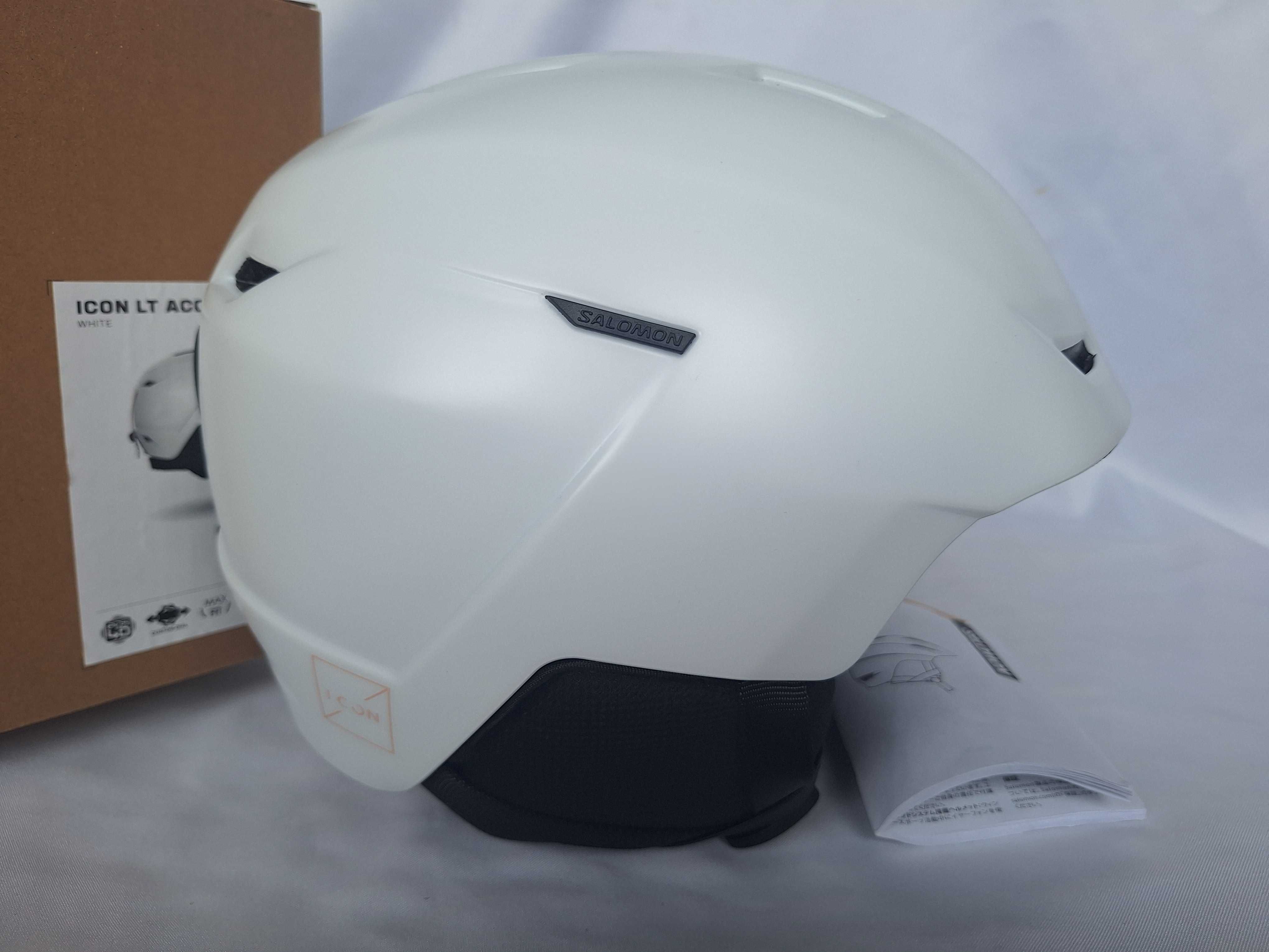 Kask narciarski Salomon Icon LT Access White M 56-59cm