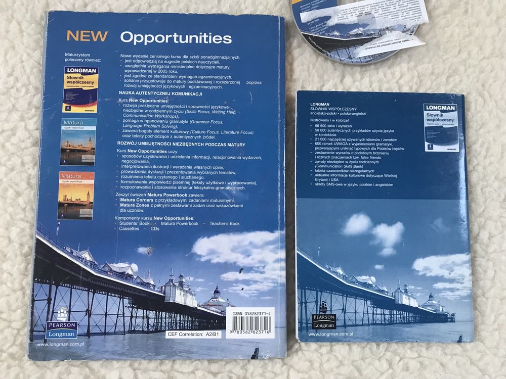 Podręcznik język angielski - New Opportunities książki Pearson Longman