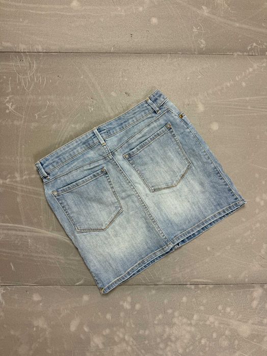 H&M denim jeansowa spódniczka (XS/S) coquette vintage retro 90s 80s