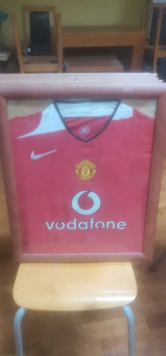 Camisolas de futebol em molduras