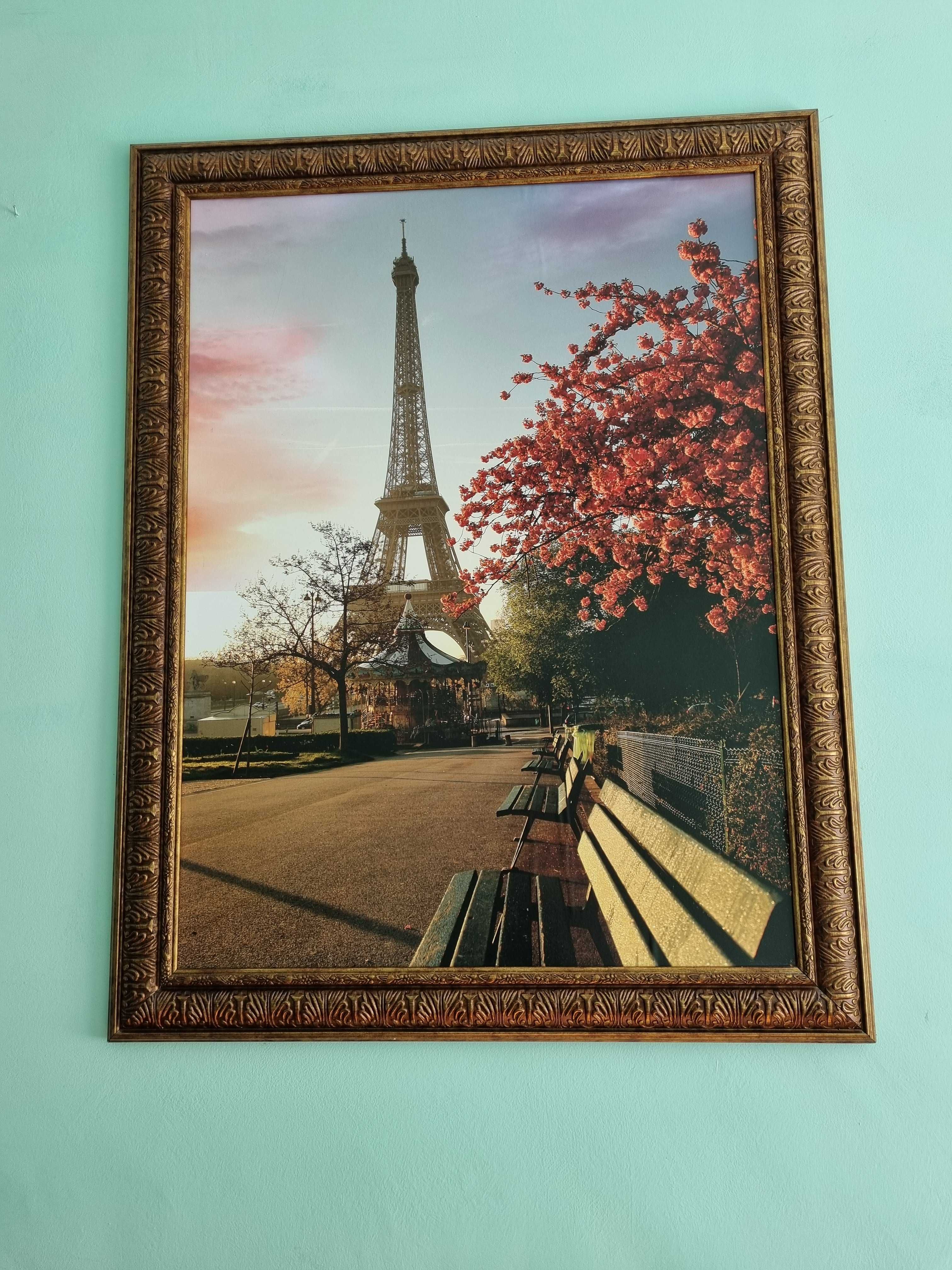 Картина друкована в рамі Париж