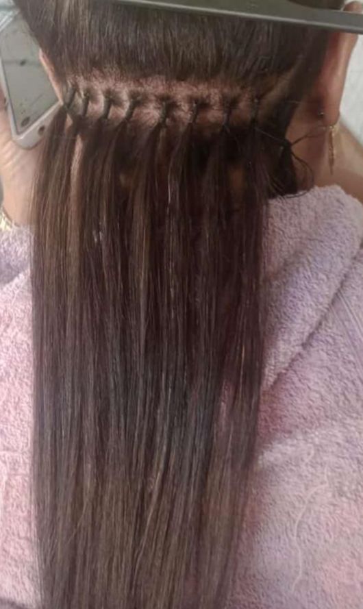 Extesão de cabelo