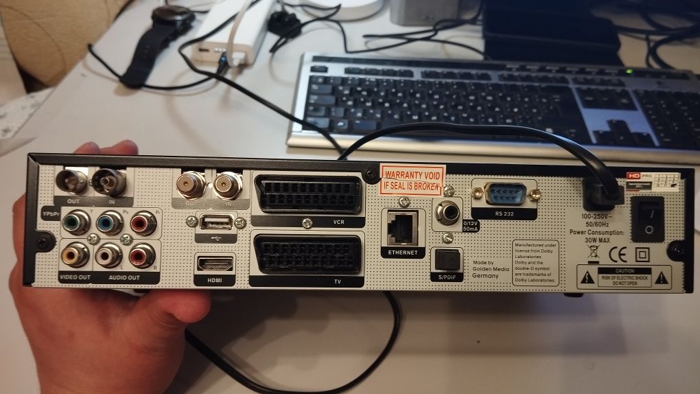 Ресивер Golden Media UNI-BOX 9080 CRCI HD PVR COMBO
