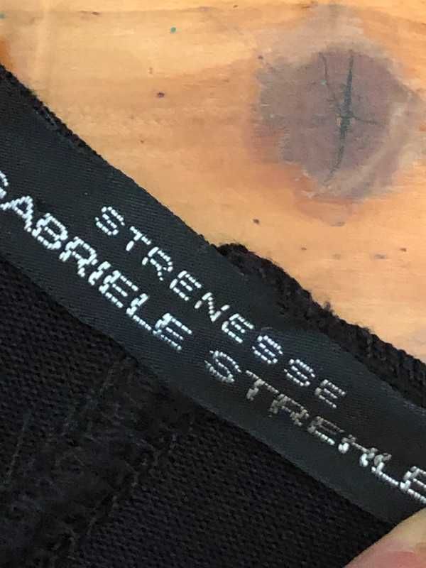 Strenesse Gabriele Strehle czarna sukienka r.40