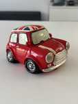 Skarbonka Mini Cooper England Vintage Auto Samochód Świnka Austin Mini