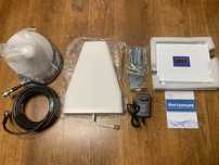 GSM репитер, усилитель  связи 900 1800 2100 WCDMA  + Интернет 2G/3G/4G