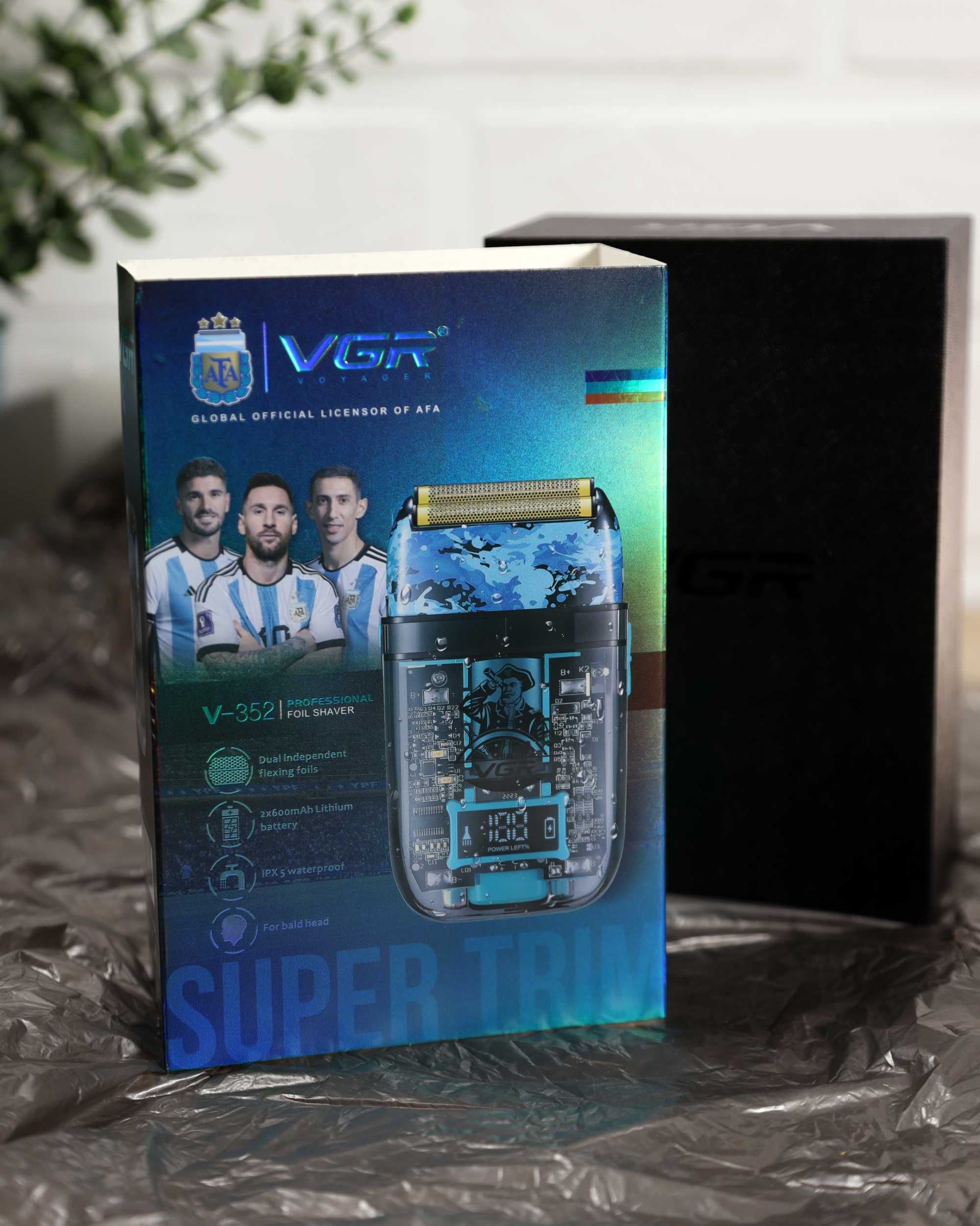 Електробритва шейвер VGR V-352 1200 mAh IPX5