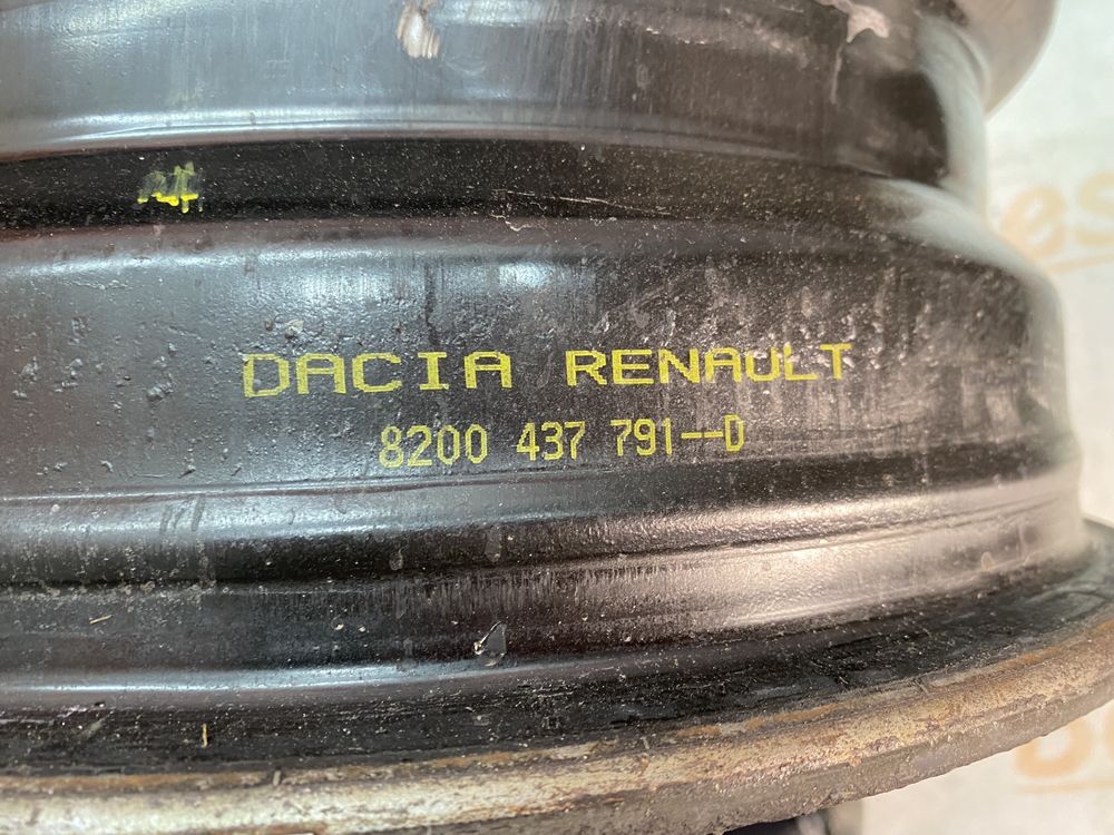 Сталеві диски R15 4x100 Dacia Renault Nissan