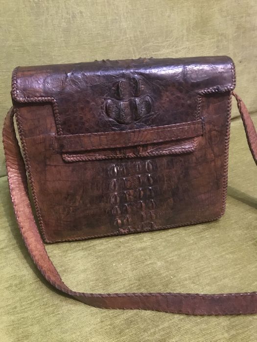 Сумка женская из кожи крокодила. Натуральная.