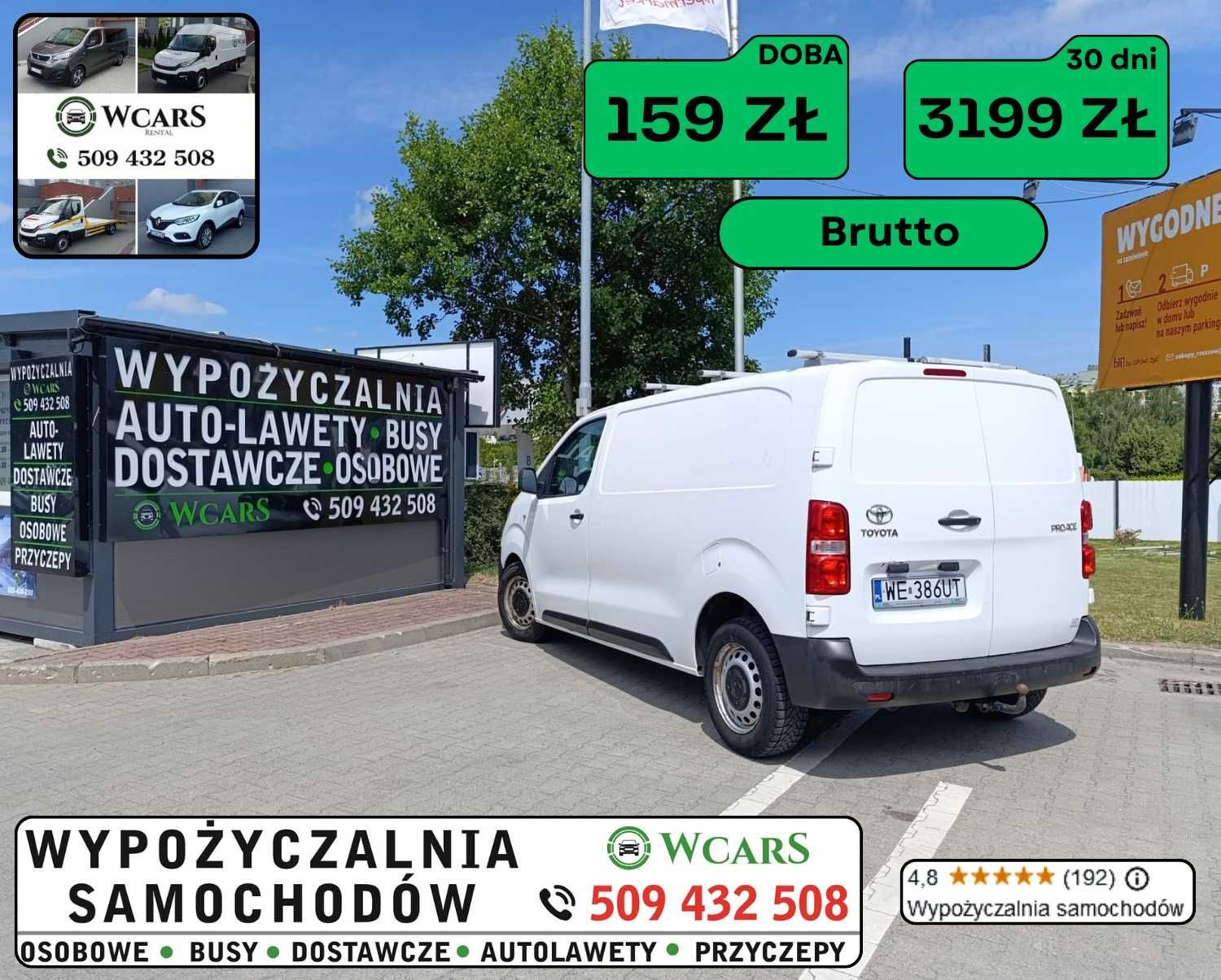 Bus wynajem Busy dostawcze Wypożyczalnia busów busa wynajmę L2H1 L2H2