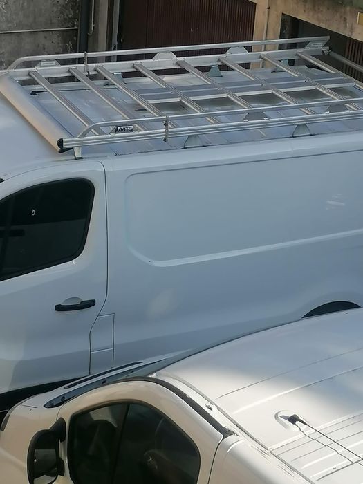 Grades Tejadilho Renault Traffic - Alumínio