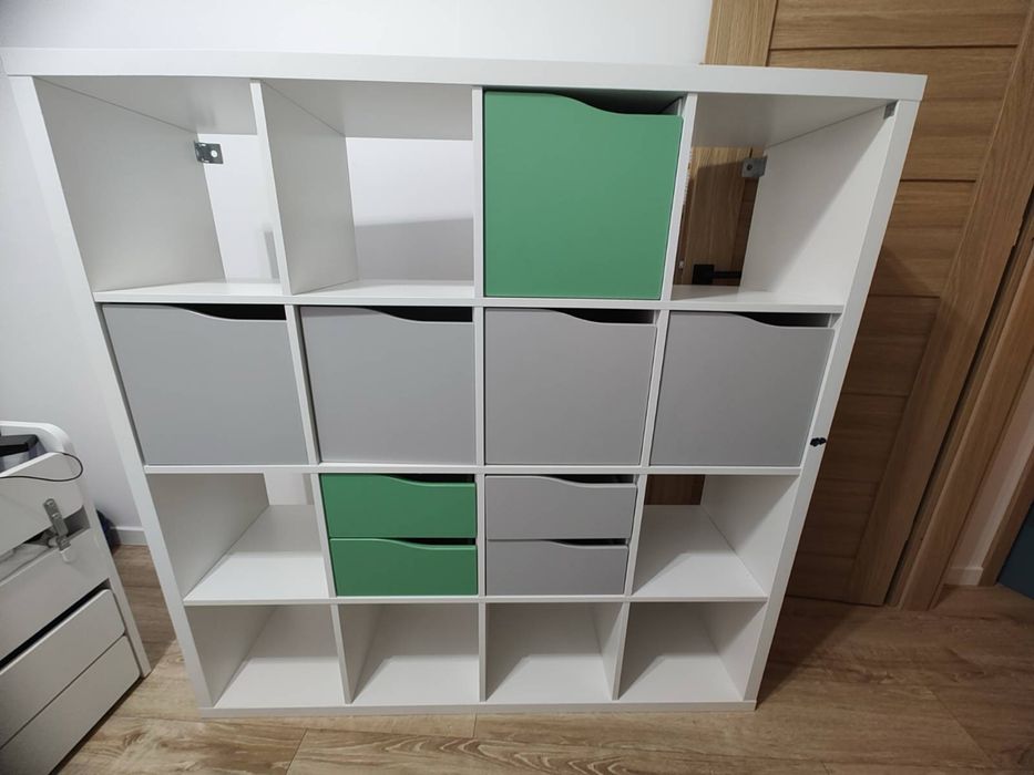 Regał KALLAX biały, 147x147