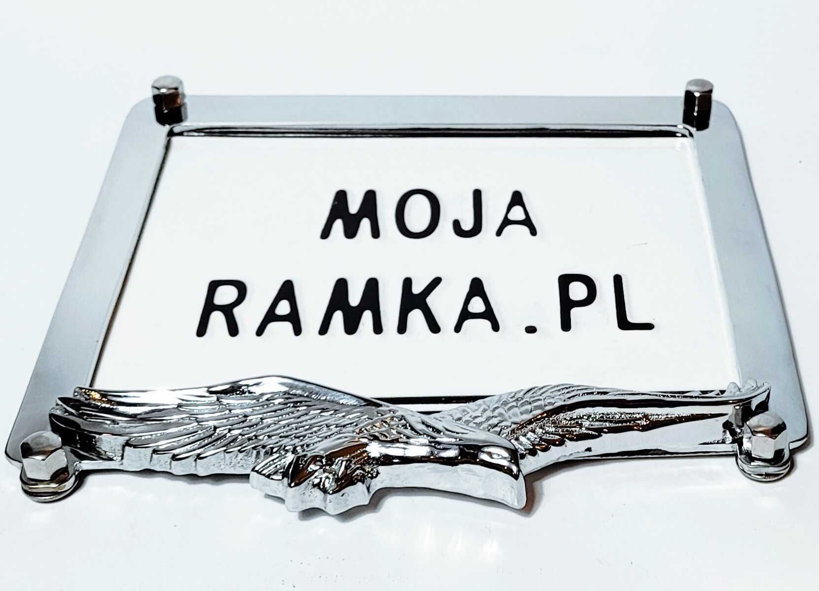 Ramka motocyklowa NAPIS Chopper do tablic moto - Akcesoria motocyklowe