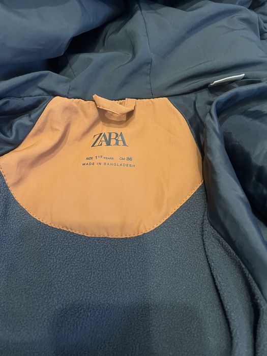 Зимова куртка zara 86 р