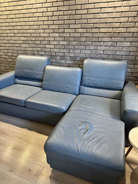 Naroznik z funkcja spania VERO  skora