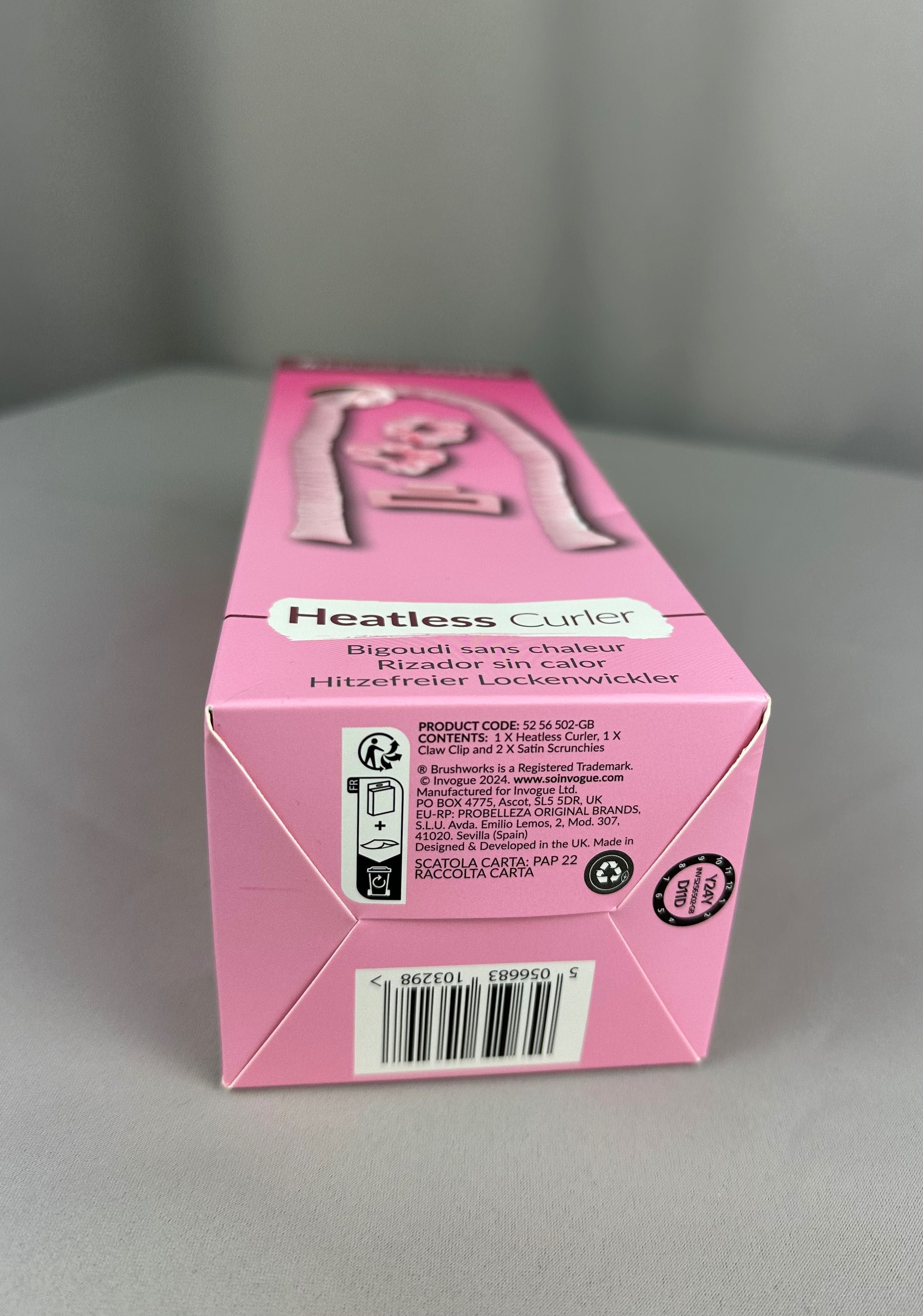 Brushworks Heatless Curler Akcesoria do stylizacji włosów