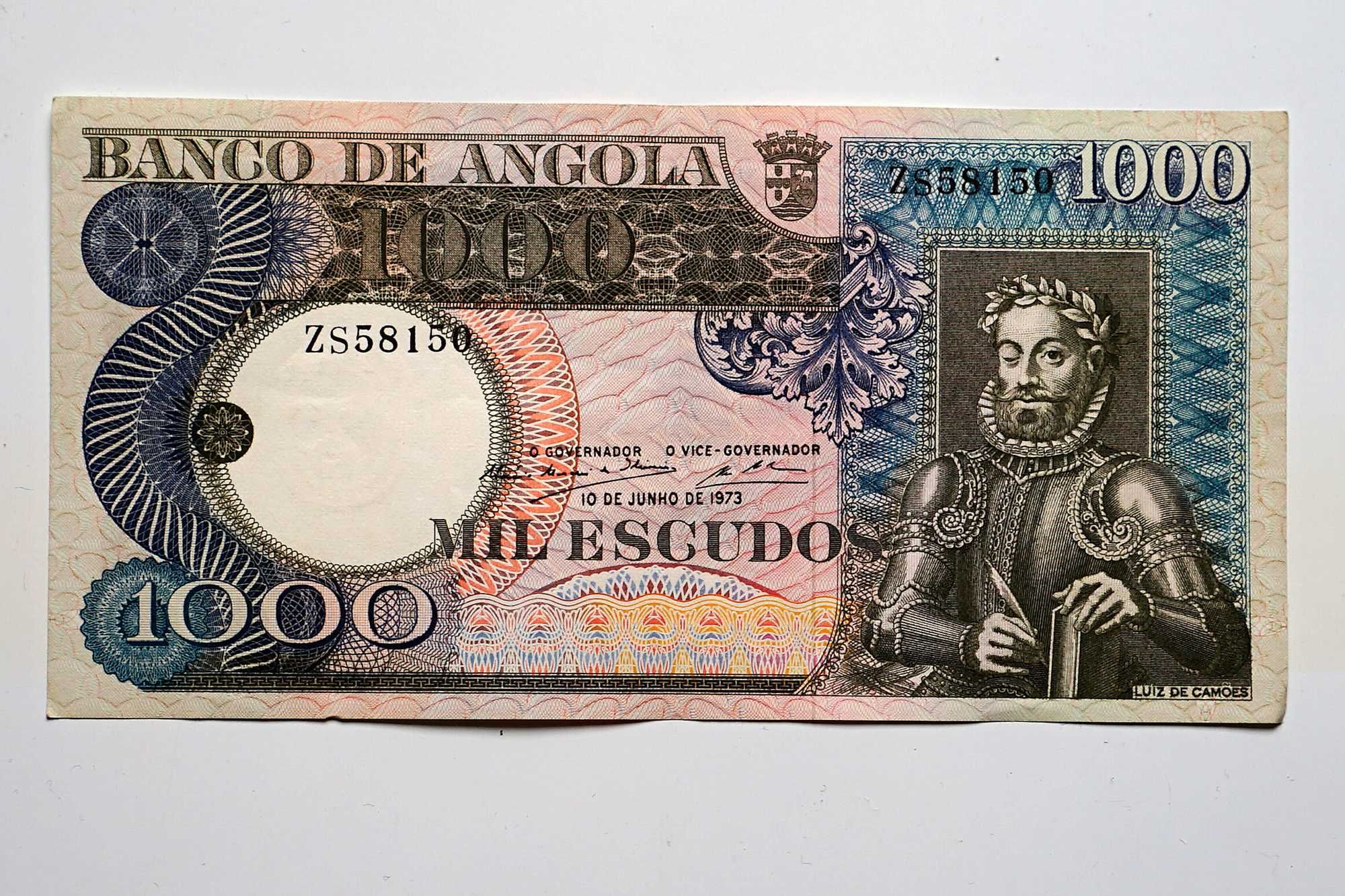 Nota 1000 Escudos - 1973 Angola