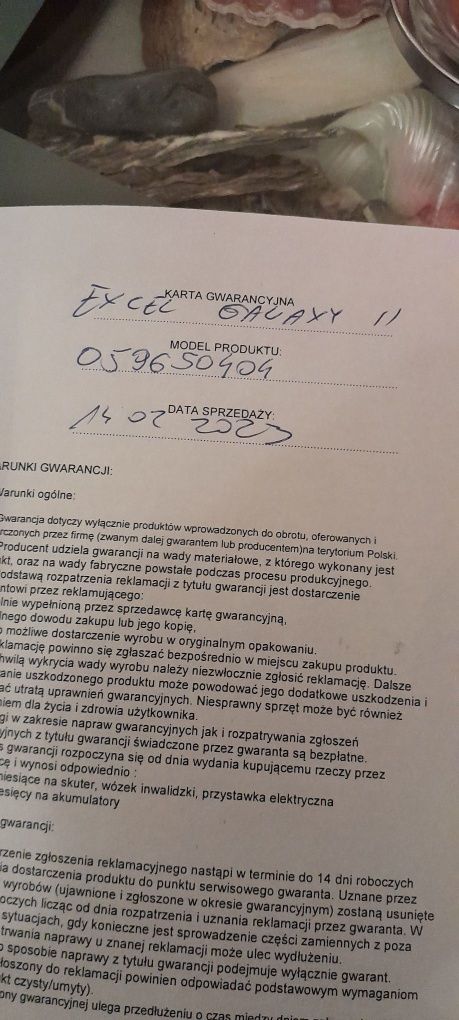 Skuter inwalidzki Excel Galaxy 2