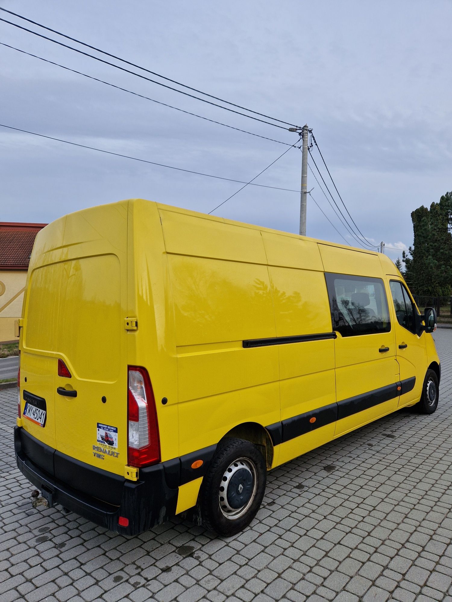 Renault Master doka brygadówka 7 osobowy brygadowy osp kamper euro 6