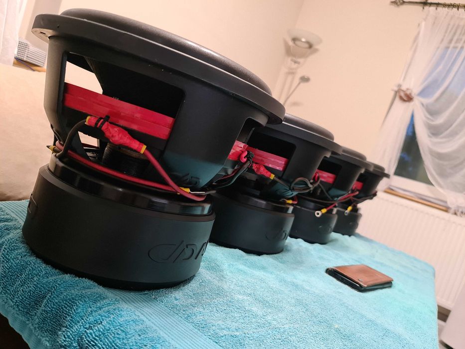 2 szt DD Audio 812d D2 - 812 - Rms 2000W Peak 6000W