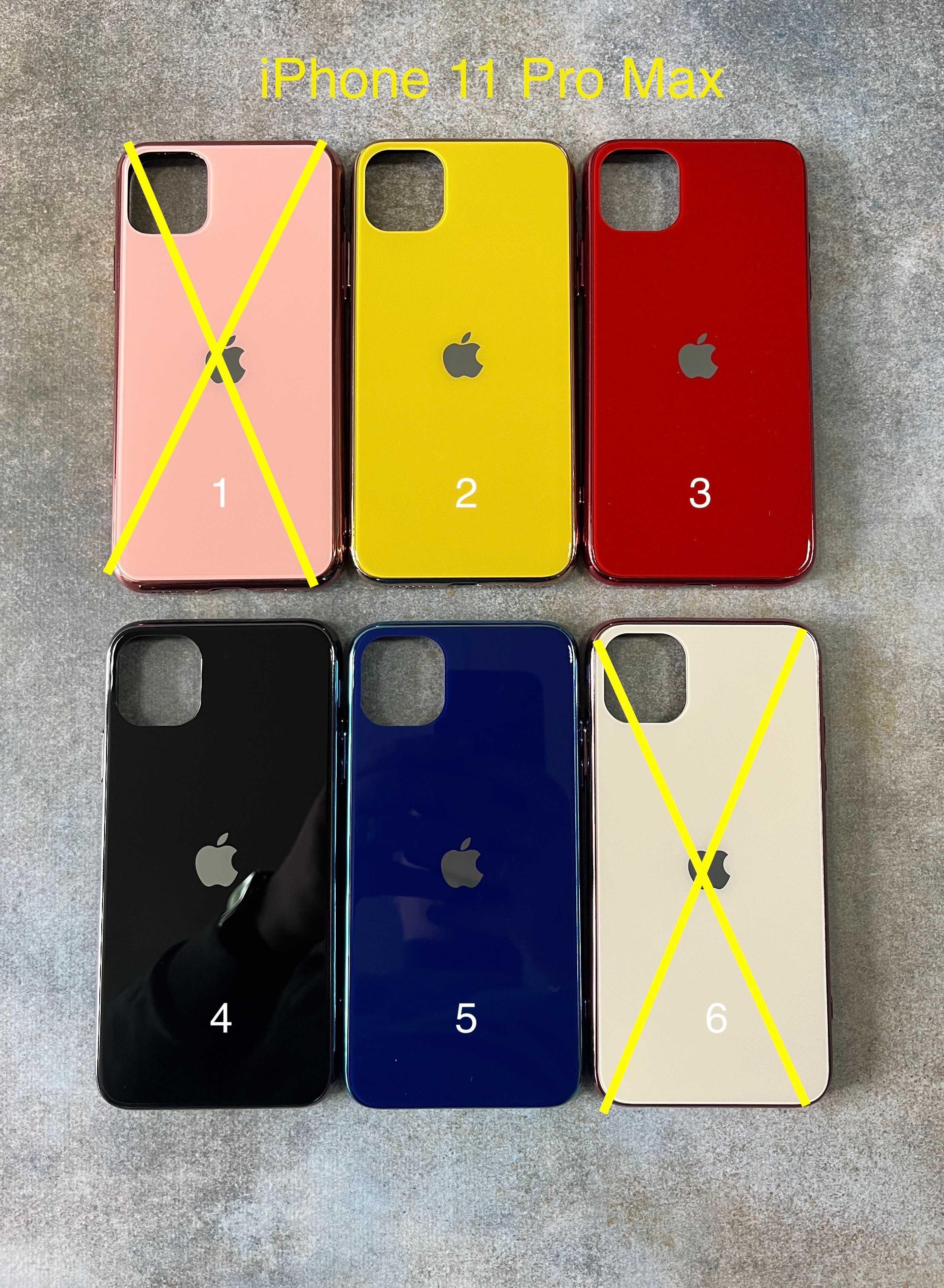Скляний чохол iPhone 11 Pro Max / 12 Pro / 13 Pro Айфон чехол Glass