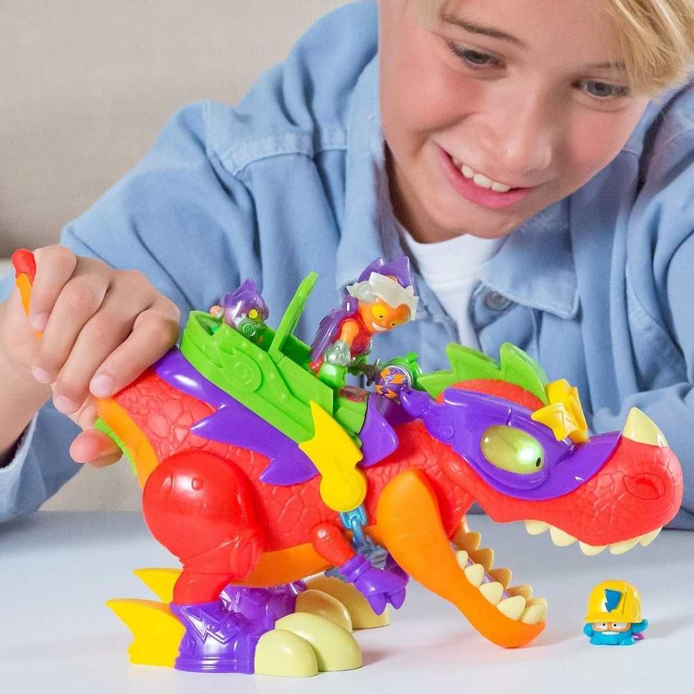 Super Things Pojazd Superdino V-Rex + Galaxy Brain + Cosmic Crash