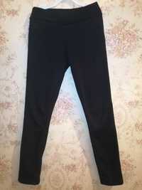 Тёплые брюки, лосины, штаны на флисе для девочки, р. 128-134, 8-9лет
