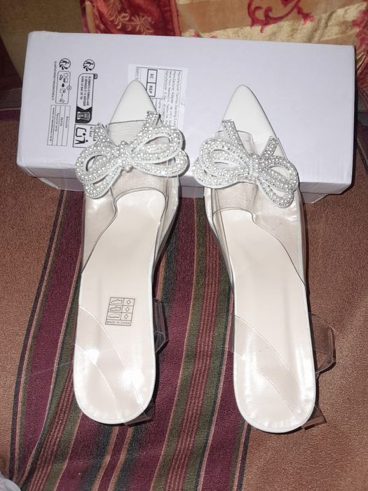 Sandália de cristal