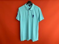 Us. Polo Assn USPA мужская футболка с воротником поло размер L Б У