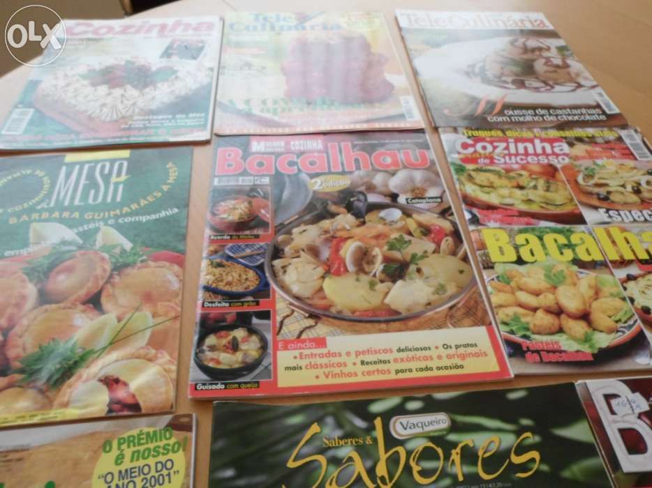 25 Revistas de culinária