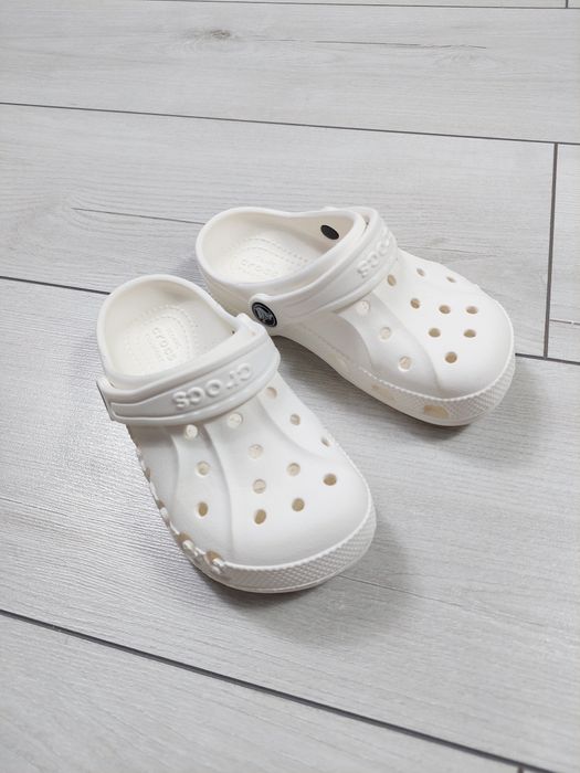 Тапочки сабо сланці CROCS р.С11 р.28,колір молочний