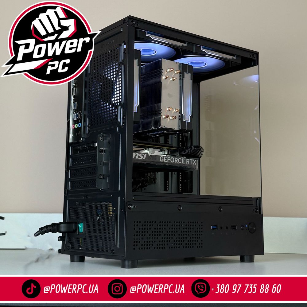 ІГРОВИЙ ПК!! RTX 4060, Ryzen 5 8400f, ОЗУ DDR5 16gb, SSD