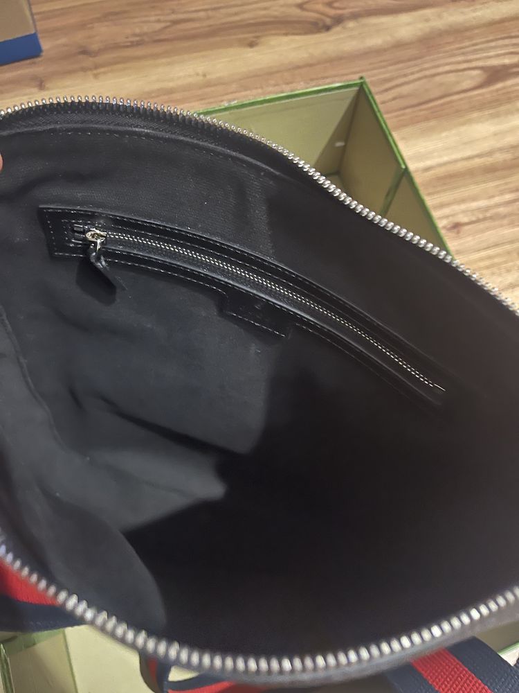 Saszetka Gucci Black Medium Messenger Bag