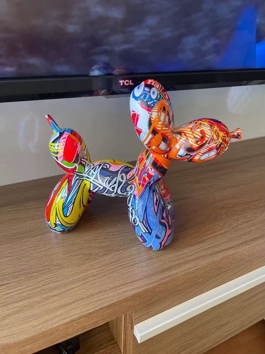 Статуэтка собака, собачка balloon dog граффити