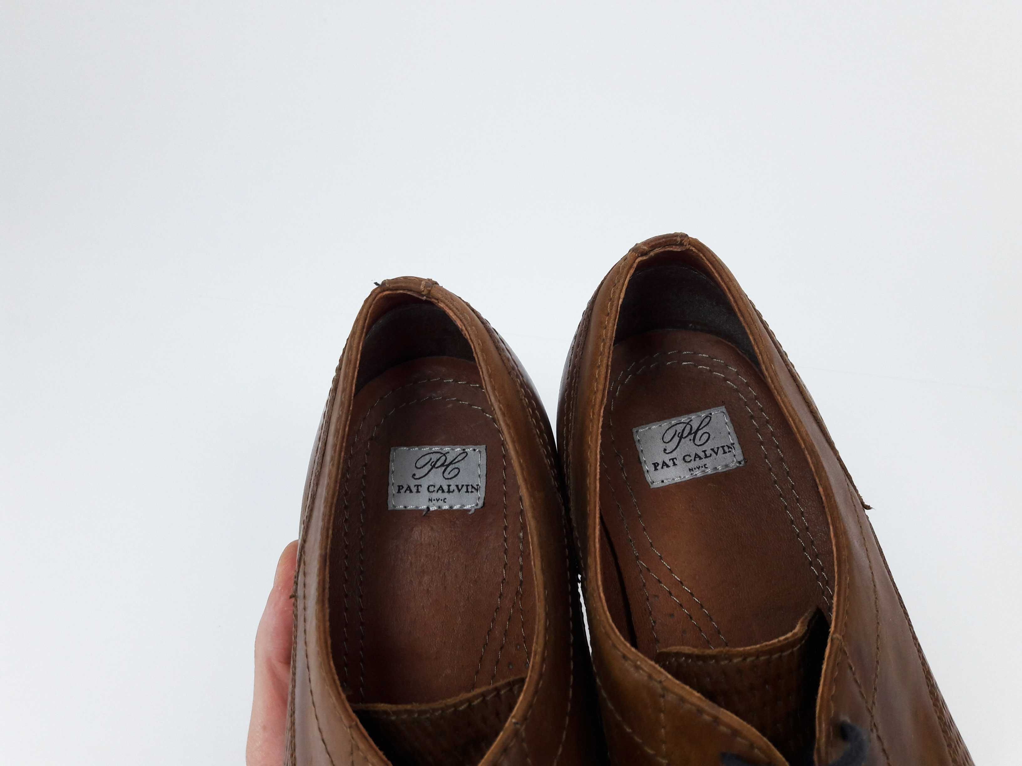 Pat Calvin Made in India шкіряні туфлі 42 43