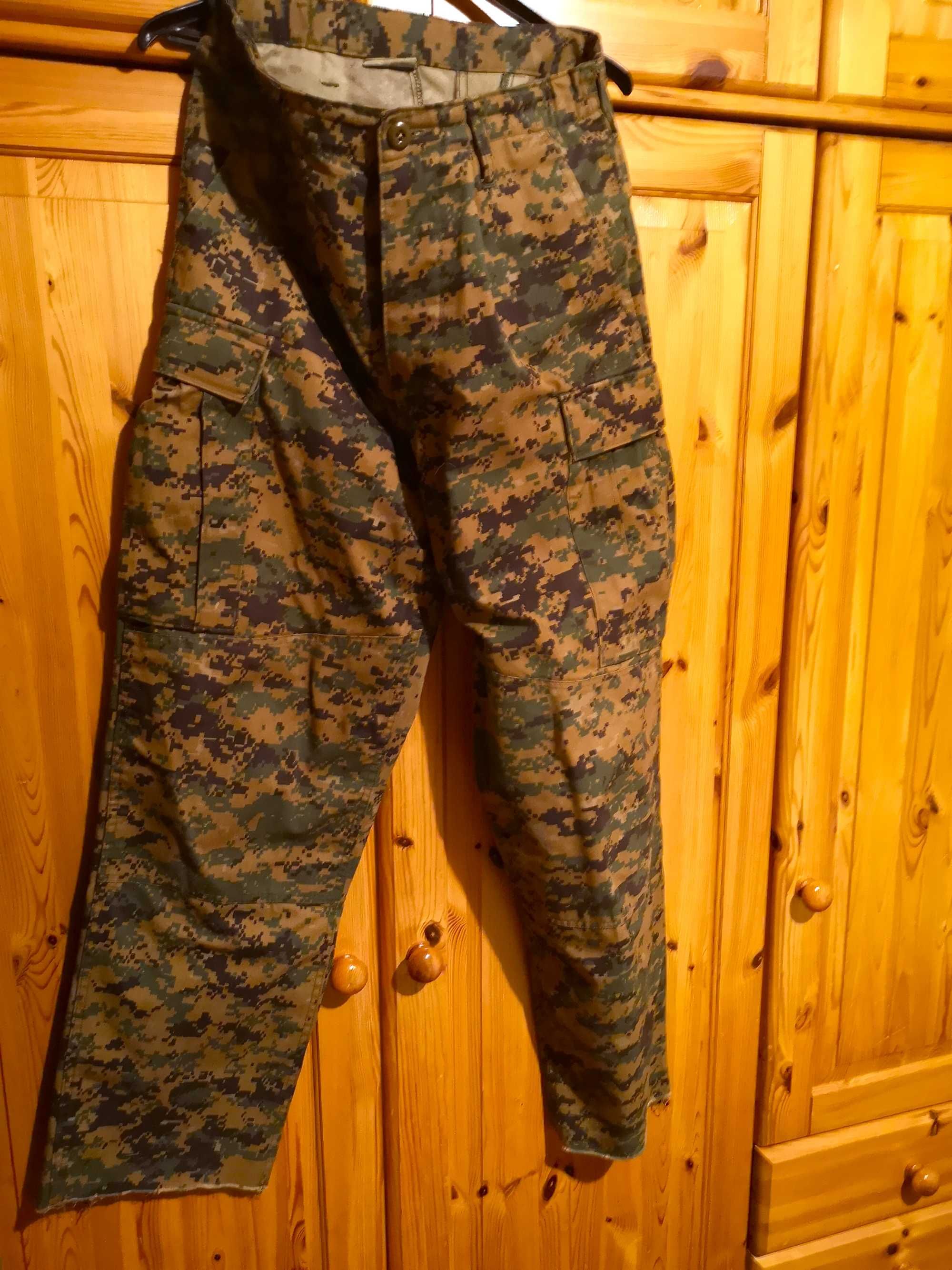 Spodnie Helikon USMC Marpat , 50/50 NyCo