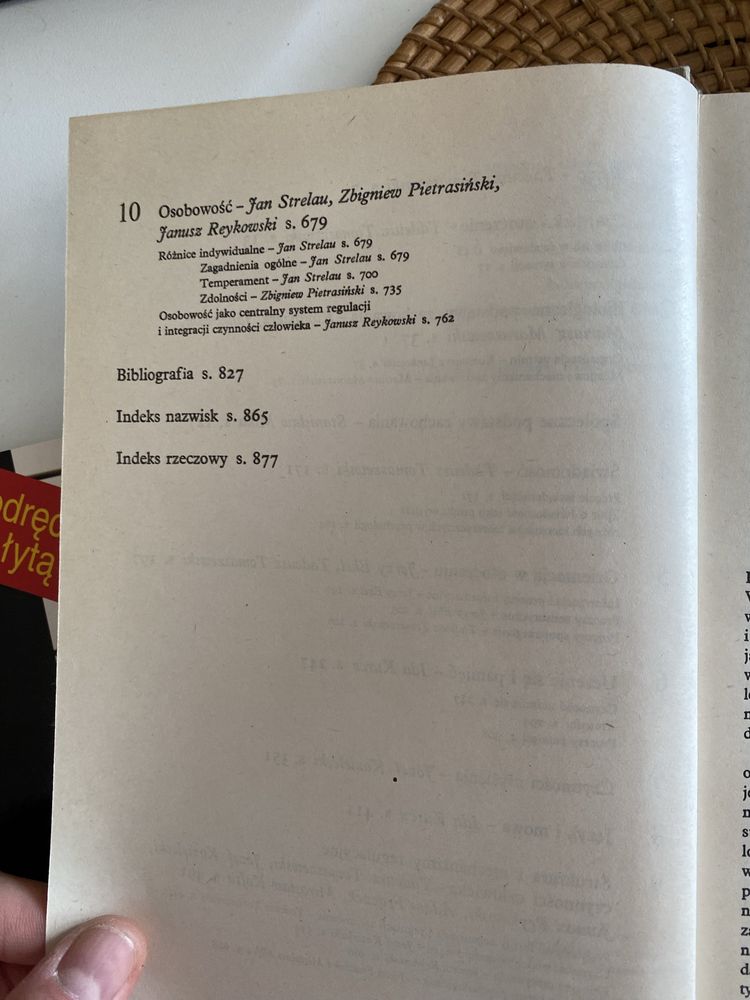 Psychologia pod redakcja Tadeusza Tomaszewskiego