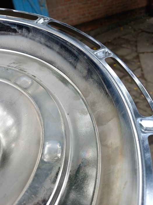 НОВІ автомобільні хром ковпаки R 13,ссср,ретро,ваз,запорожець,волга