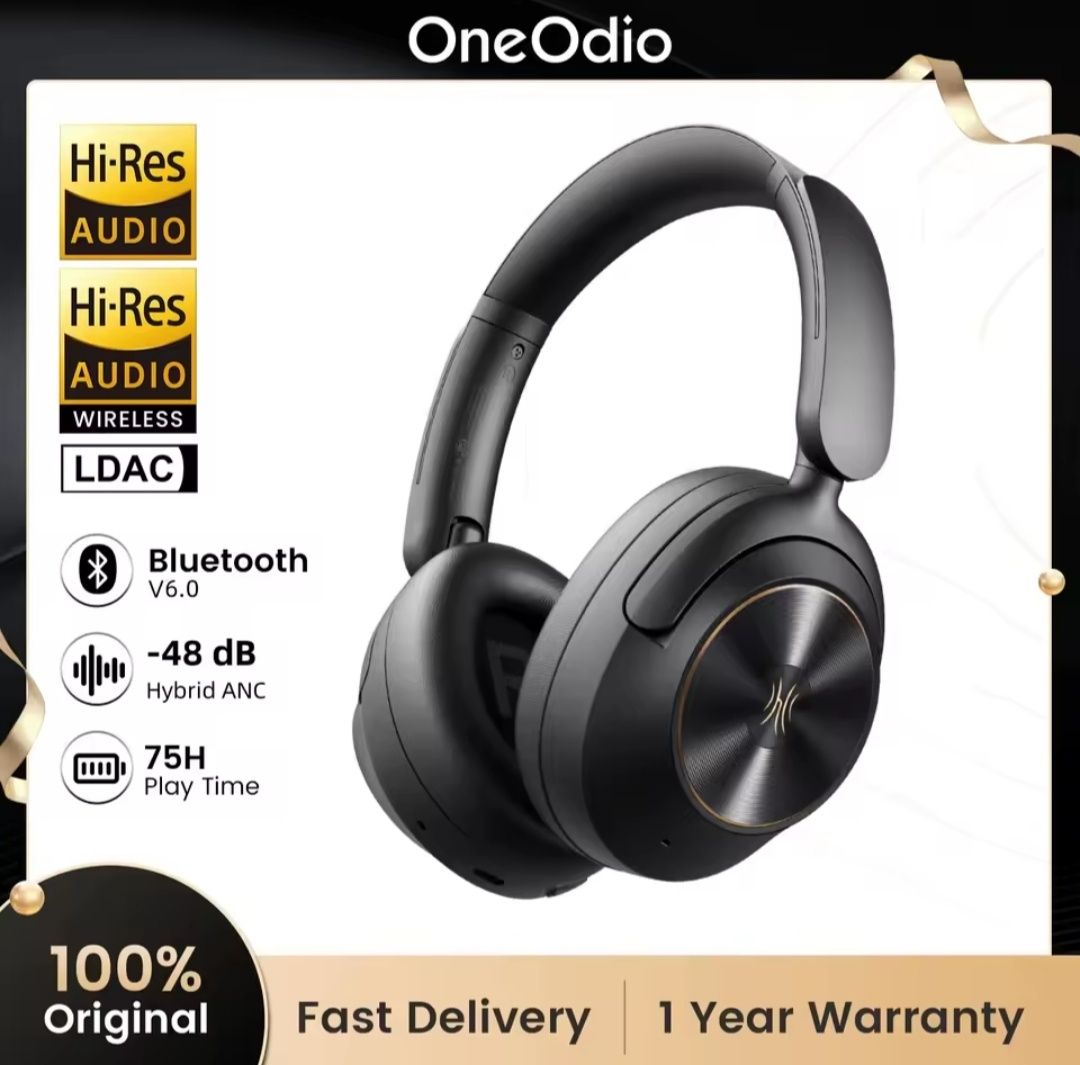 OneOdio Focus A6 Беспроводные Bluetooth Hi-Res Наушники / LDAC / ANC