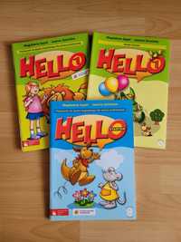 Podręcznik i zeszyt ćwiczeń do języka angielskiego Hello dla dzieci