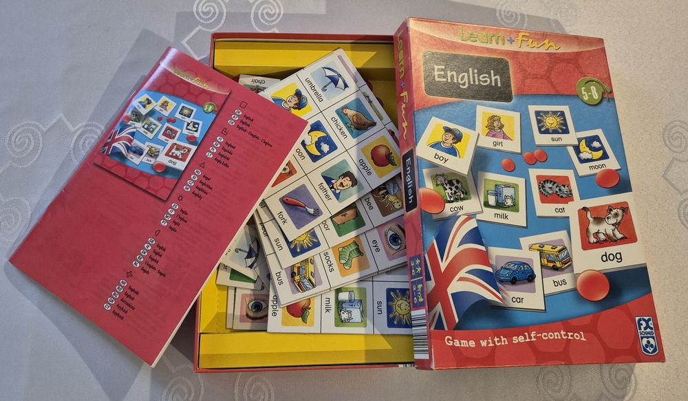 Gra edukacyjna English Learn + Fun