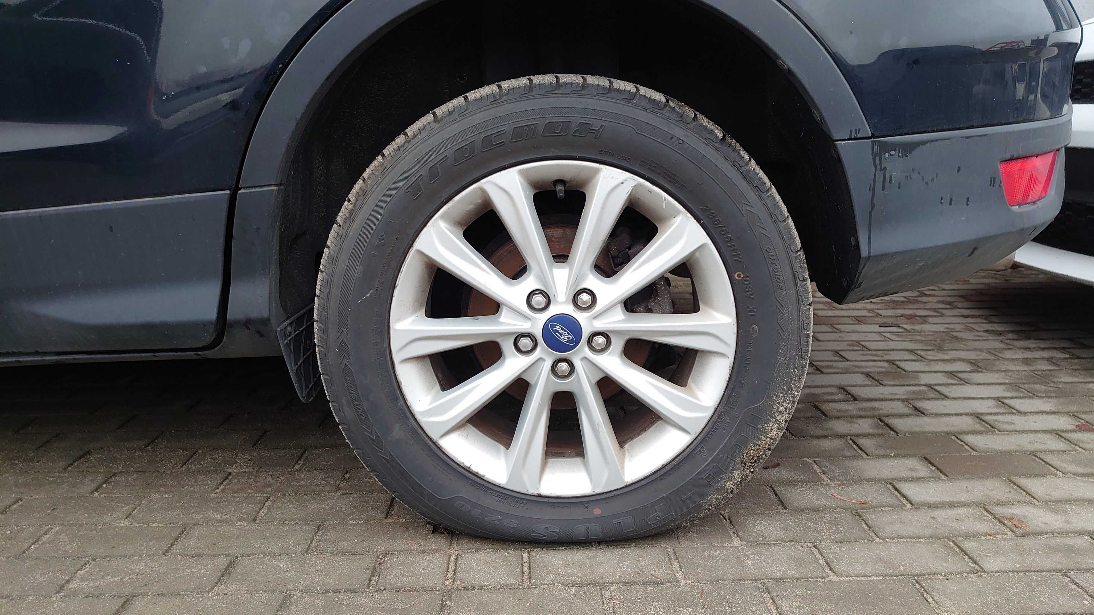 FORD Kuga MK2 kolor czarny PD tył - zderzak tylny (zderzak tył)